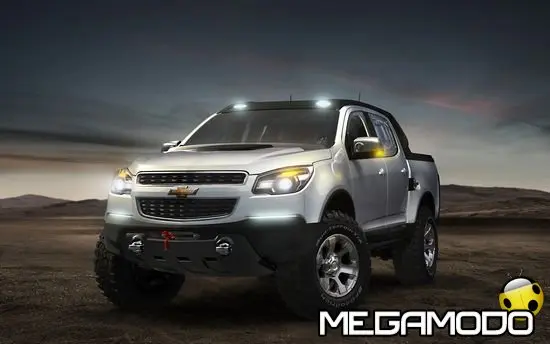 Chevrolet Colorado Rally, il concept con cabina doppia e telaio a trazione integrale