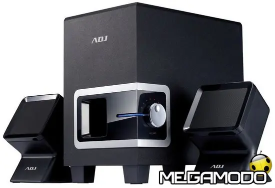 Il nuovo sistema acustico ADJ 2.1 Black Bluelight