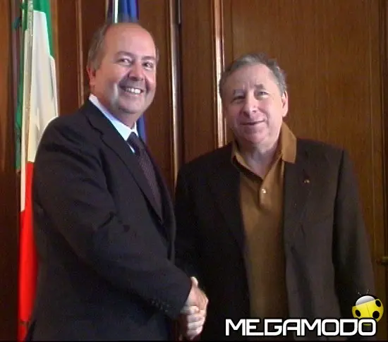 Il presidente della FIA Jean Todt incontra il presidente ACI Enrico Gelpi a Roma