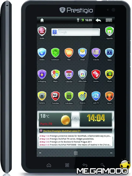 Prestigio presenta il MultiPad 3G