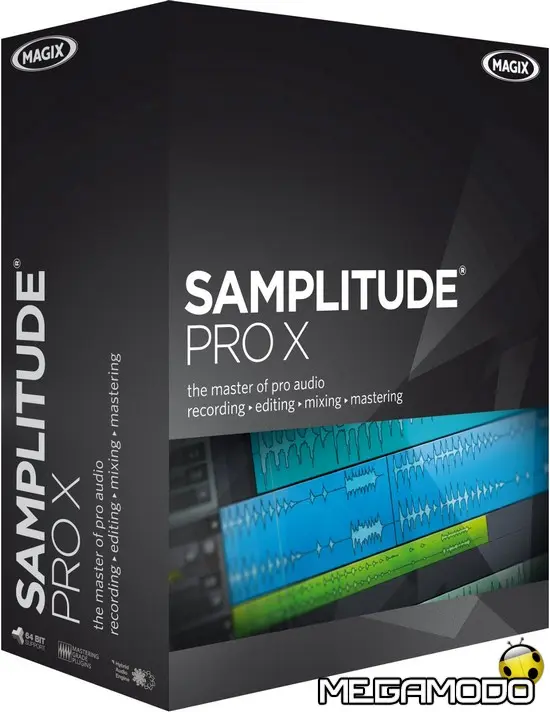 Samplitude Pro X di MAGIX per recording e mastering