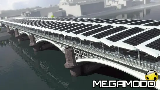 I moduli HIT sul ponte vittoriano di Blackfriars