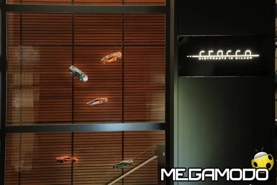 La Collezione Automobili Lamborghini esposta al Ristorante Cracco a Milano