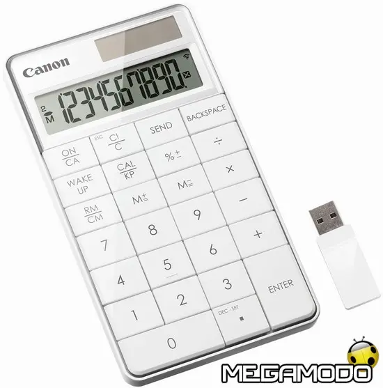 Canon X MARK I Keypad RF: calcolare sullo schermo o in mano