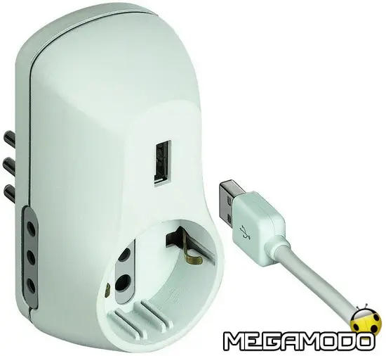 BTicino, i nuovi adattatori USB