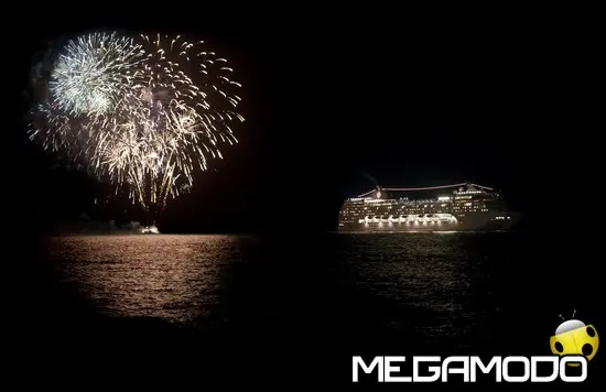 MSC Lirica al porto di Abu Dhabi