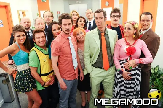 Federico Russo e Michelangelo Pulci a "Camera Café"