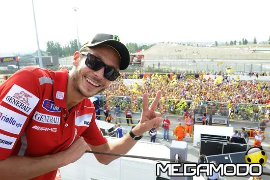 Valentino Rossi live su dainese.com