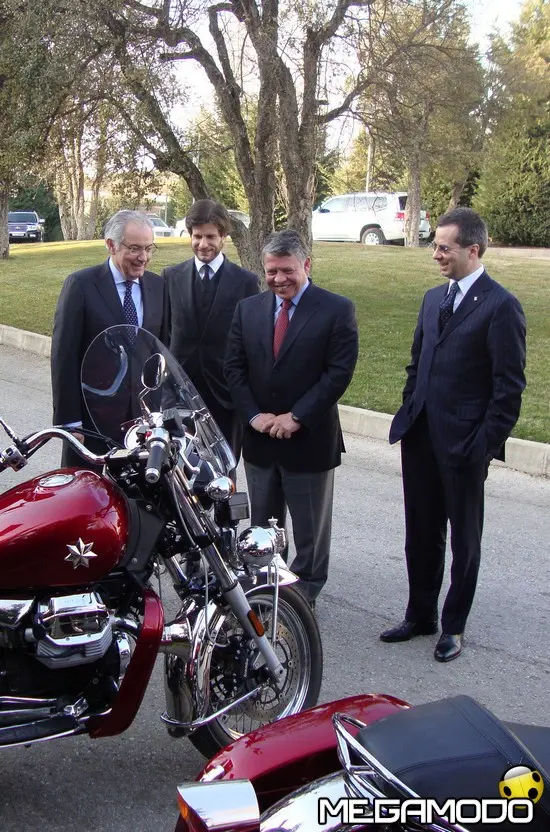Piaggio, Roberto Colaninno dal Re Abdullah II di Giordania