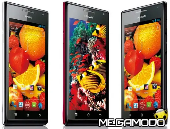 Huawei presenta Ascend P1 S, lo smartphone più sottile al mondo