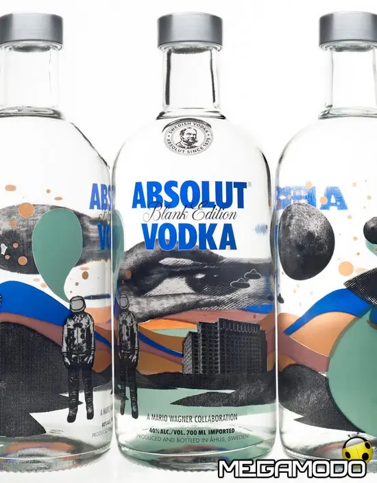 Absolut Blank Edition by Mario Wagner