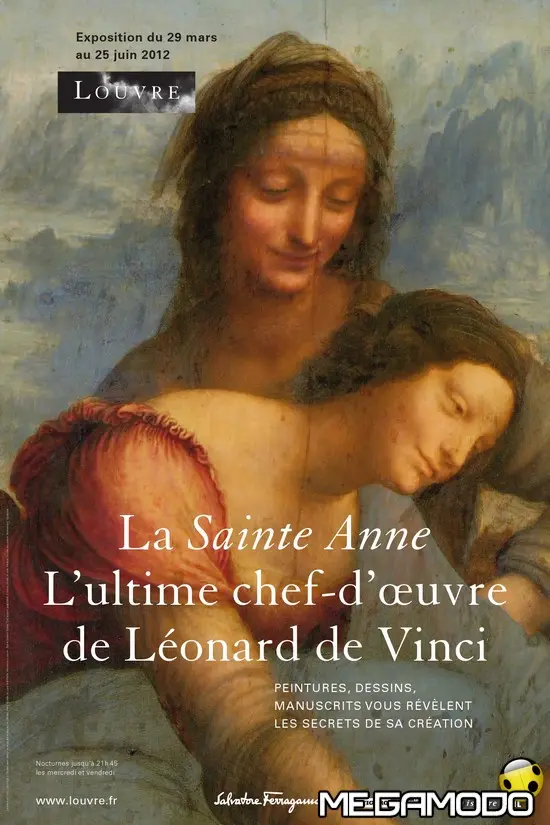 Salvatore Ferragamo per "Sant'Anna-L'ultimo capolavoro di Leonardo da Vinci"