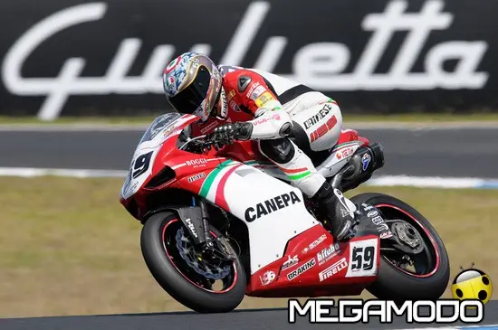 Team Red Devils Roma, seconda giornata di test a Phillip Island