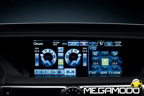Nuova Lexus GS con climatizzatore S-Flow