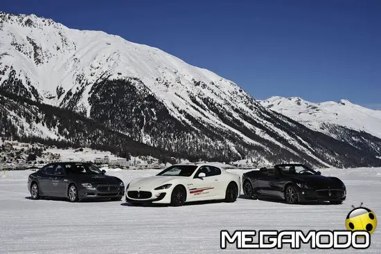 Maserati, il Master Ice & Snow 2012 a St. Moritz