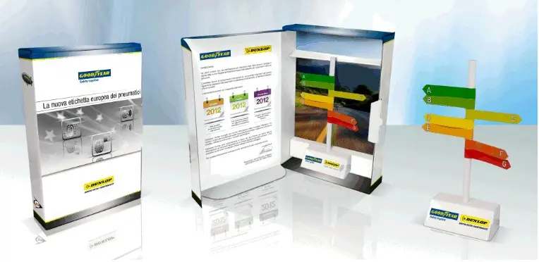 Goodyear per l'etichetta europea degli pneumatici 