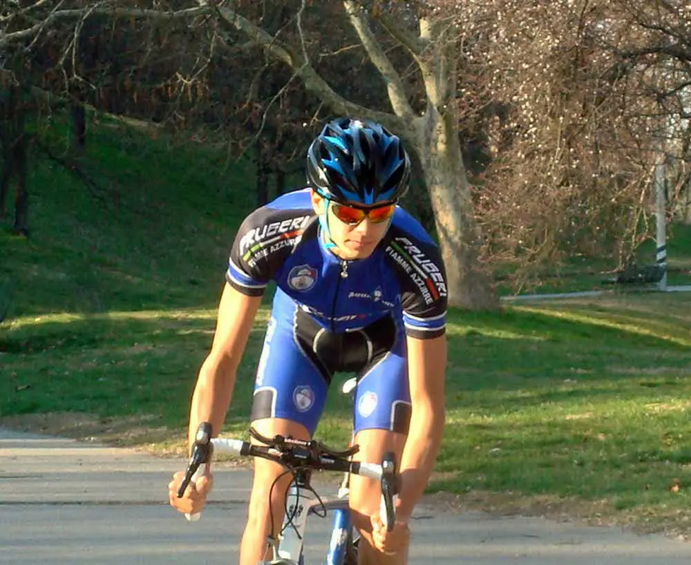 Davide Uccellari con Briko