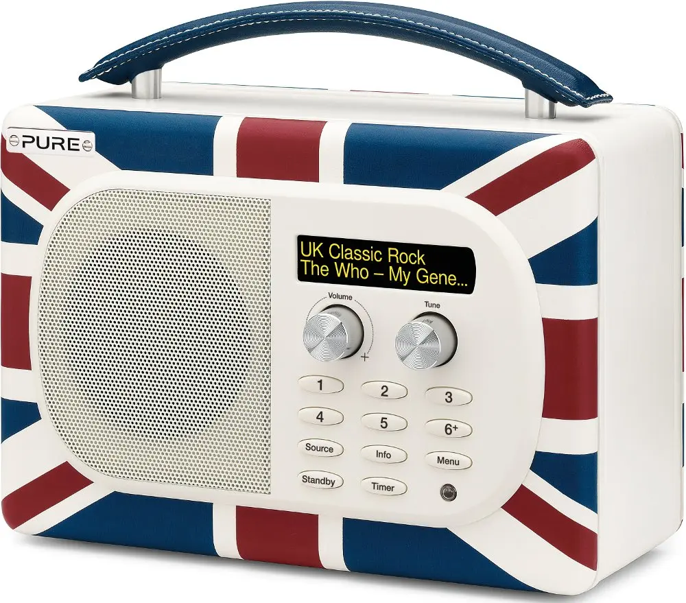 "Evoke Mio Union Jack" by Pure, la radio digitale in edizione speciale