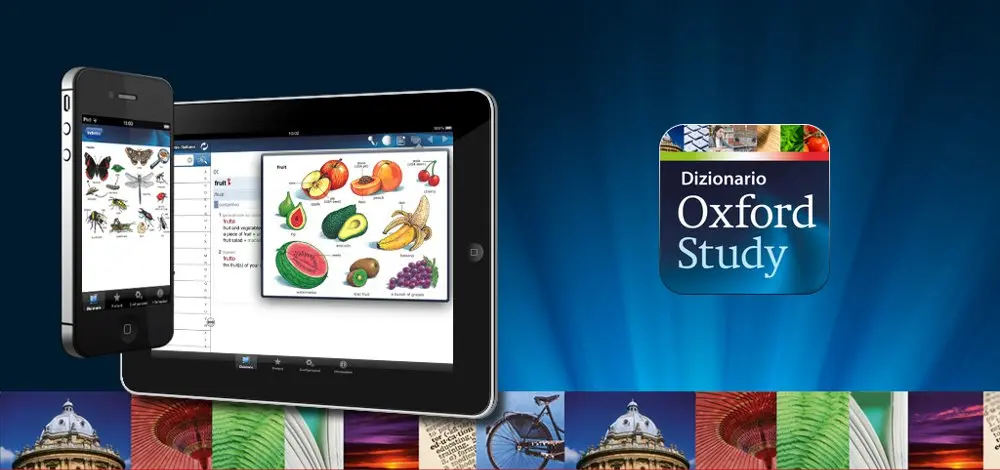 Nuova app del Dizionario Oxford Study per imparare l'inglese