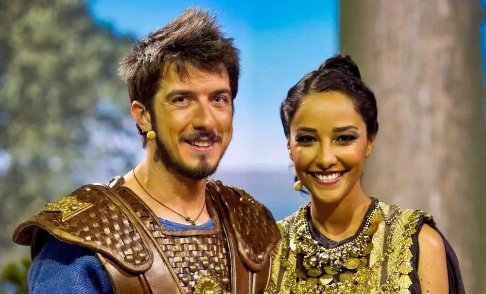 Nicoletta Romanoff, Juliana Moreira e Maria Amelia Monti in "'Sto Classico!"