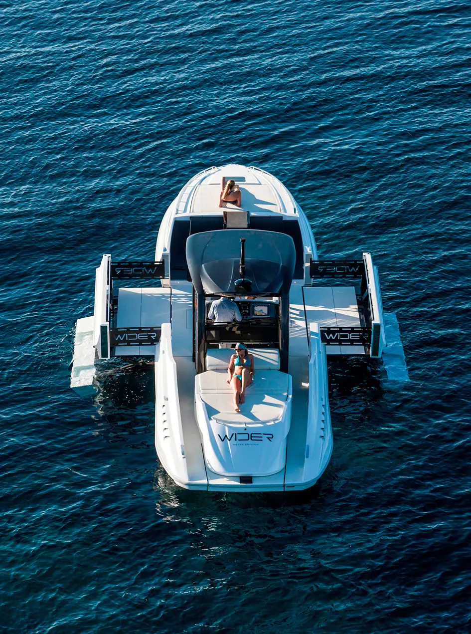 Nuovo Wider 42’ Cote D’Azur Edition, efficiente, funzionale e flessibile