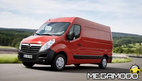 Opel Movano, più sicuro e più confortevole