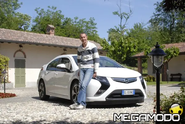 Piero Longhi sceglie Opel Ampera