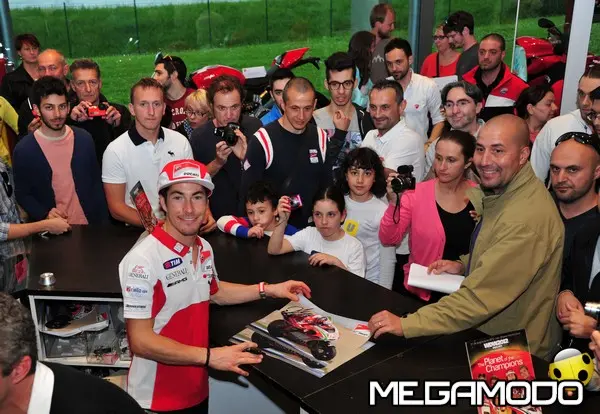 nicky al ducati factory store