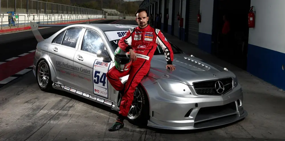 Vitantonio Liuzzi con Mercedes-Benz C 63 AMG pronti per il Mugello