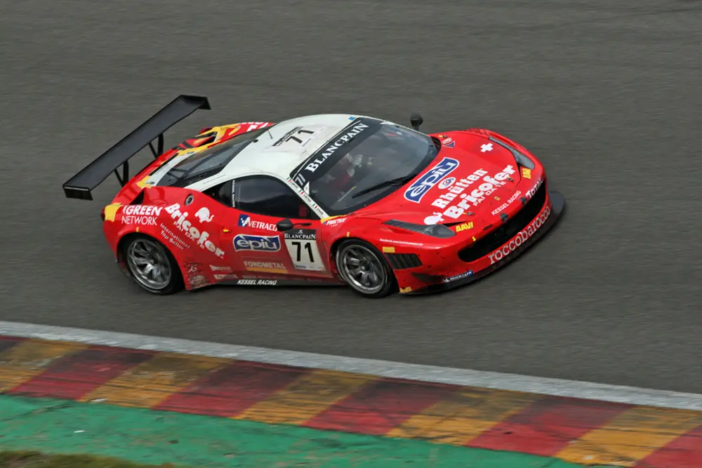 24Ore di Spa, weekend non facile per Davide Rigon