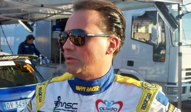 Fulvio Florean con Giuseppe Fugazzotto al Rally Internazionale Casentino