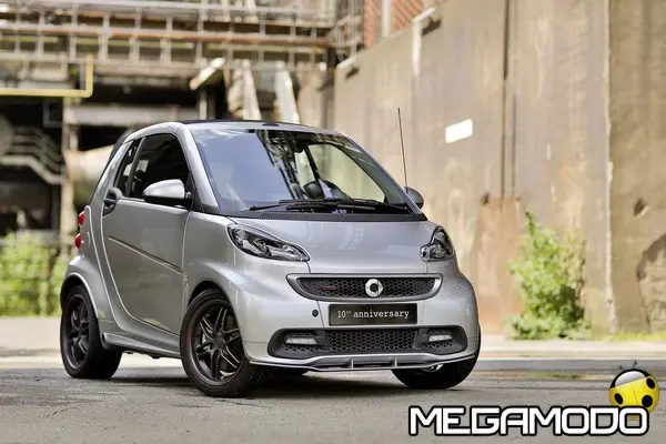 Smart Brabus 10th anniversary, una special edition per celebrare i dieci anni della joint venture - foto 1