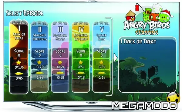 angry brds smart tv es8000