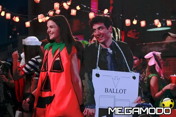 e alla fine arriva mamma katie holmes slutty pumpkin e josh radnor ted