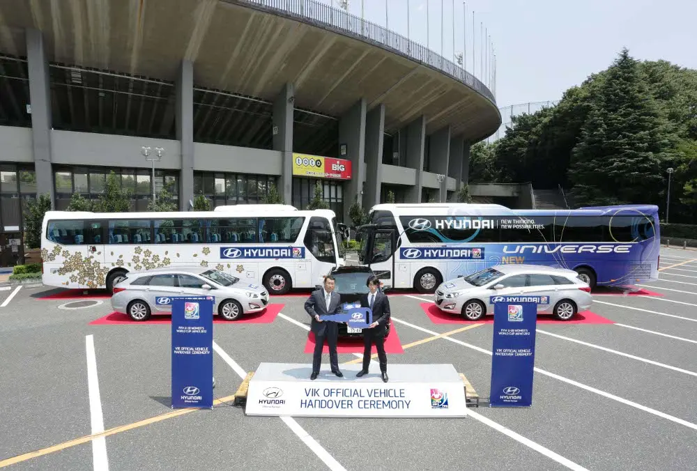 Hyundai partner di FIFA per il Mondiale di Calcio Femminile Under 20 di Giappone 2012