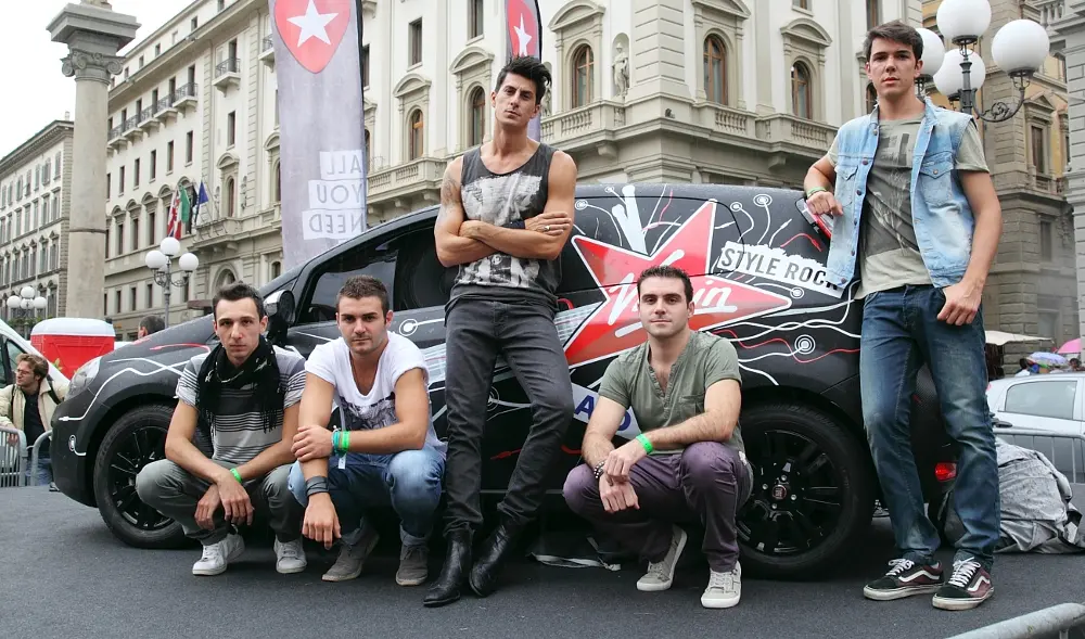 Fiat Punto Virgin Radio a “Hard Rock Cafe Rocks The Square”   