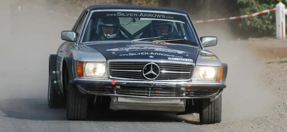 Waldegaard-Thorszelius  al via del 10° Rallylegend 2012
