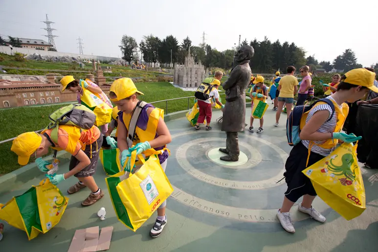 Minitalia Leolandia, Puliamo il MiniMondo con Legambiente