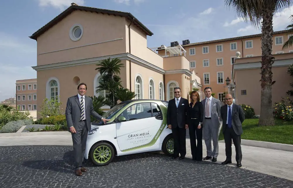 Smart electric drive per il Gran Meliá Villa Agrippina 