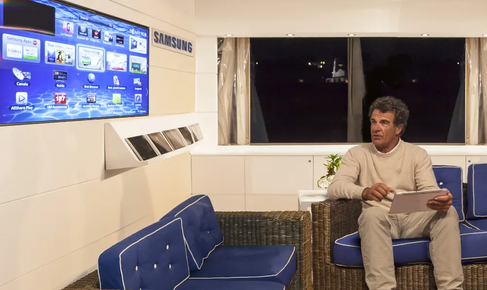 Samsung Smart Tv per la Rolex Swan Cap