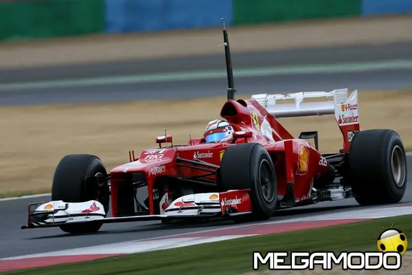 davide rigon al volante della f2012