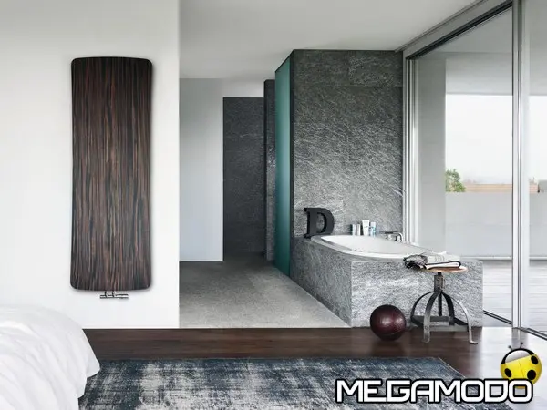 runtal folio finitura ebano di macassar