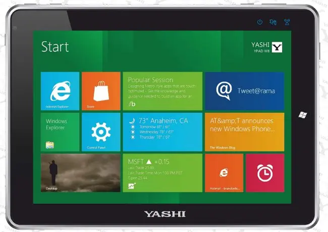 Lancio di Windows 8 con MyBook, Ypad e GoldFinger by Yashi