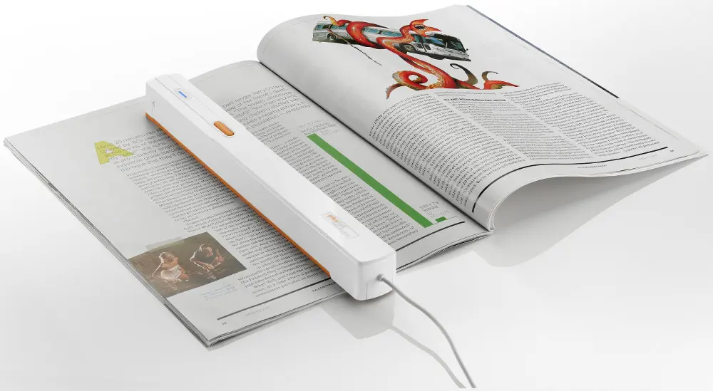 Plustek MobileOffice H100, il nuovo scanner portatile che digitalizzare anche tessuti