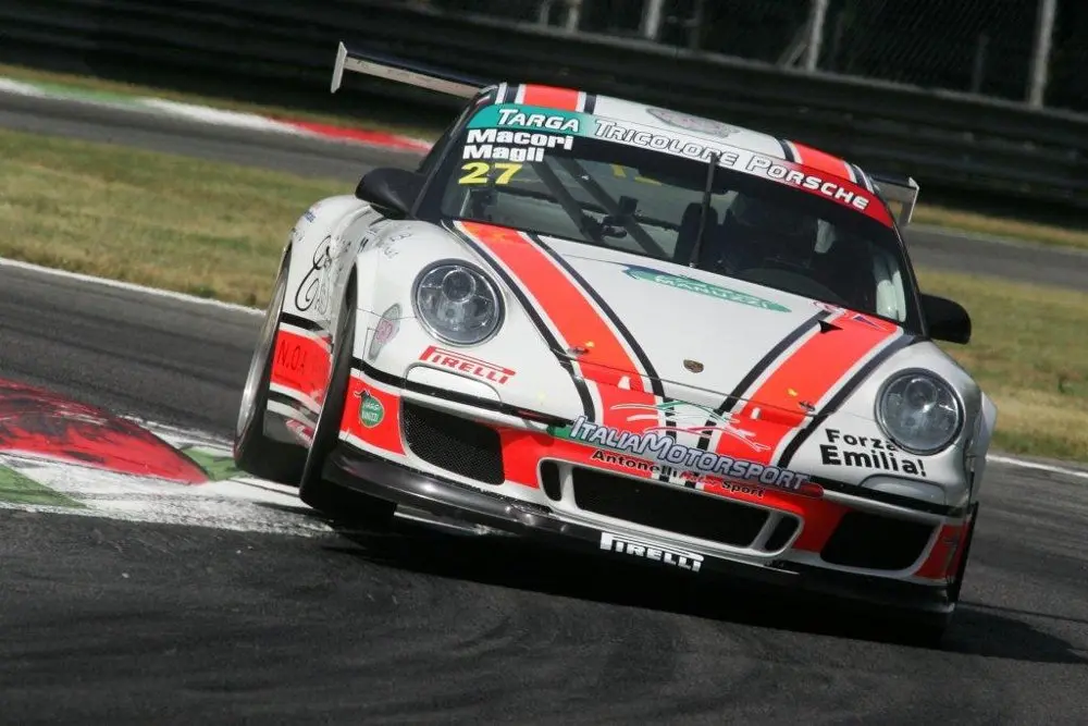 Targa Tricolore Porsche, Marco Macori e Marco Magli conquistano il podio ad Adria