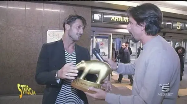 Striscia la Notizia, Tapiro d’oro a Fabrizio Corona
