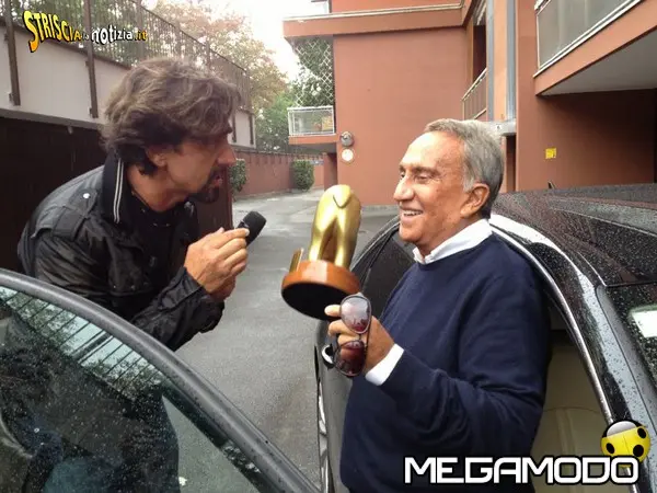 Striscia la Notizia, Tapiro d’oro a Emilio Fede