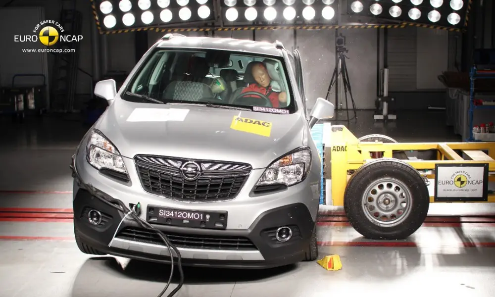 Opel Mokka riceve 5 stelle Euro NCAP
