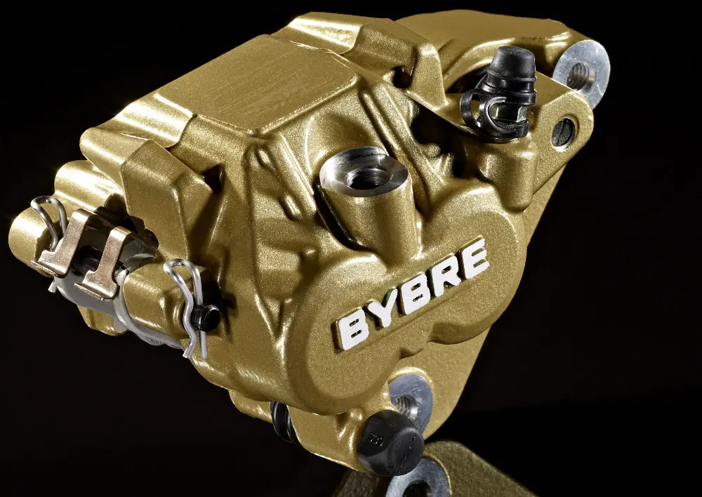 Da Brembo la nuova pinza flottante PF 2x28 con marchio BYBRE