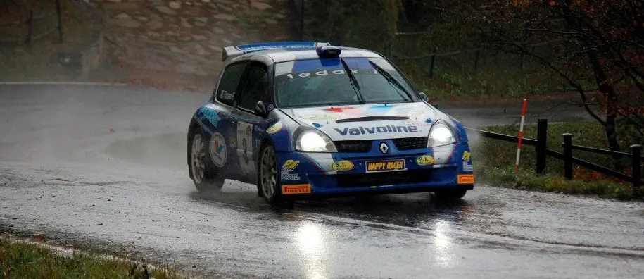 Happy Racer con Elwis Chentre pronti per il Renault Rally Event 